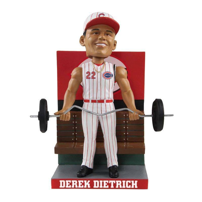 Derek Dietrich Cincinnati Reds Sleeveless Jersey Special Edition Bobblehead MLB