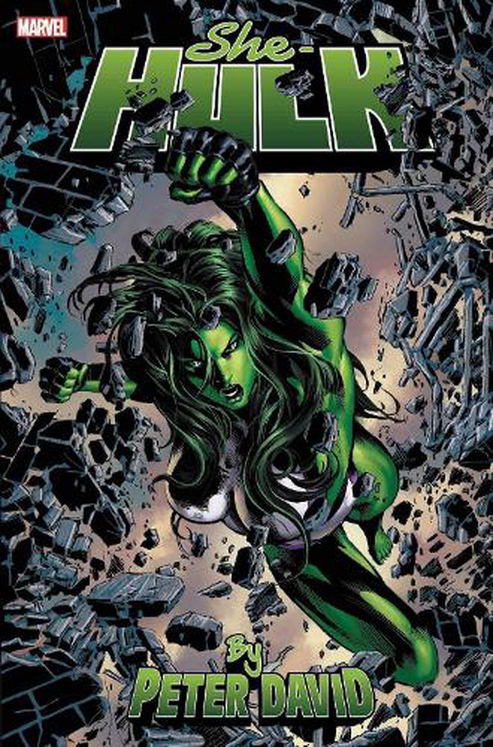 She-hulk By Peter David Omnibus by Peter David (English) Hardcover Book