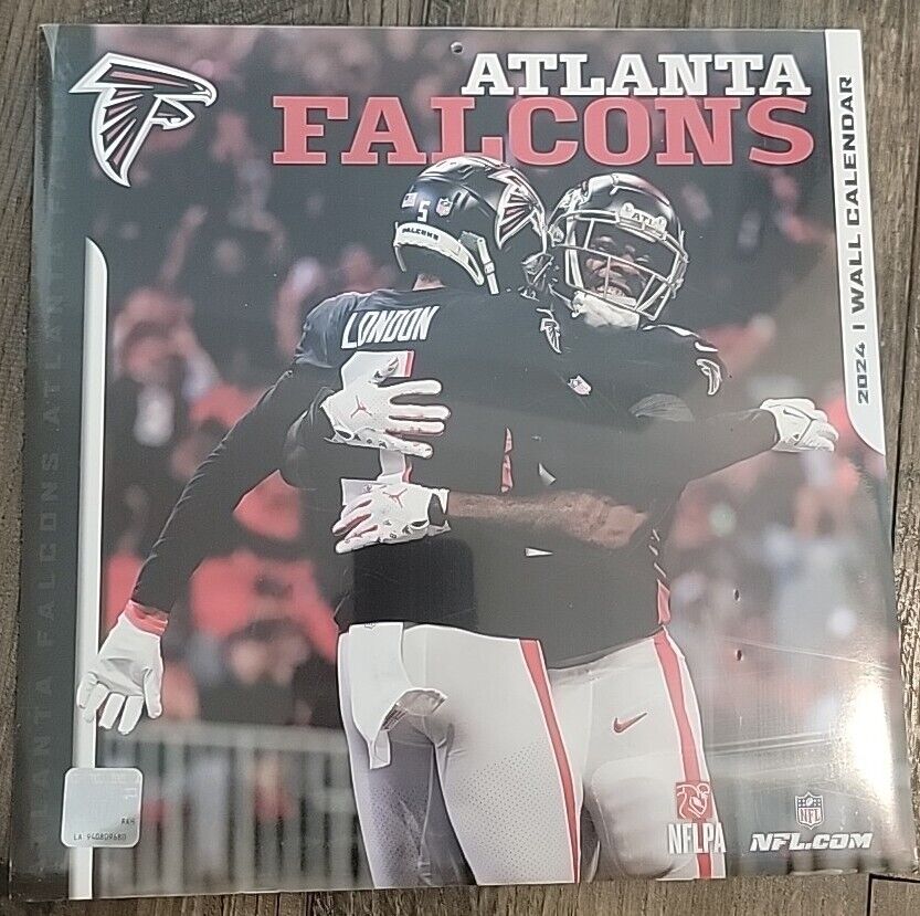 Atlanta Falcons 2024 Wall Calendar 12 By 12 Inch Sealed New