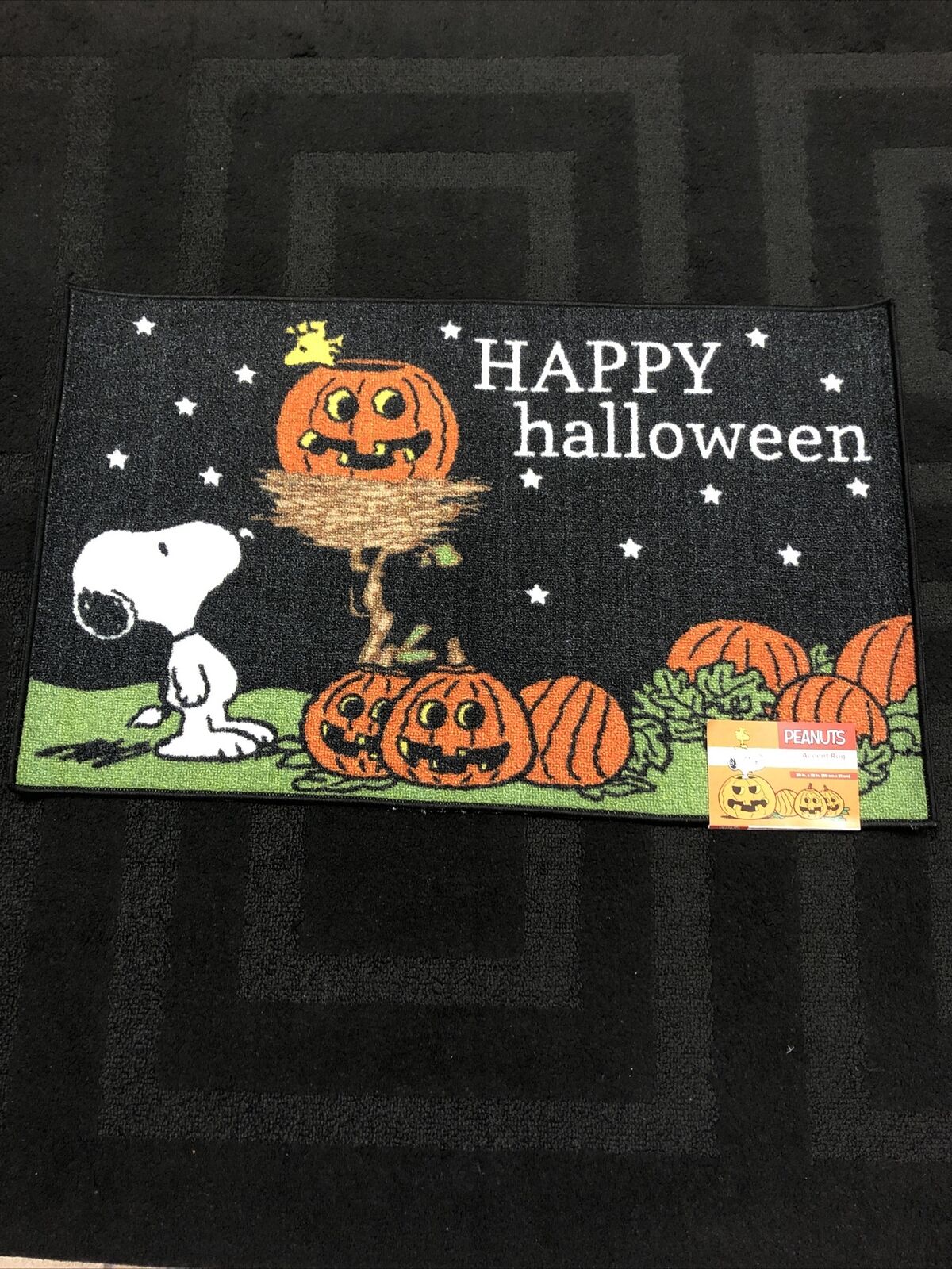 Snoopy Happy Halloween Accent Rug Halloween 20 x 32 - NWT