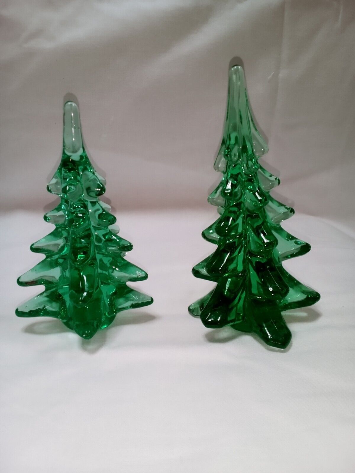 1980's  Glass Christmas Tree