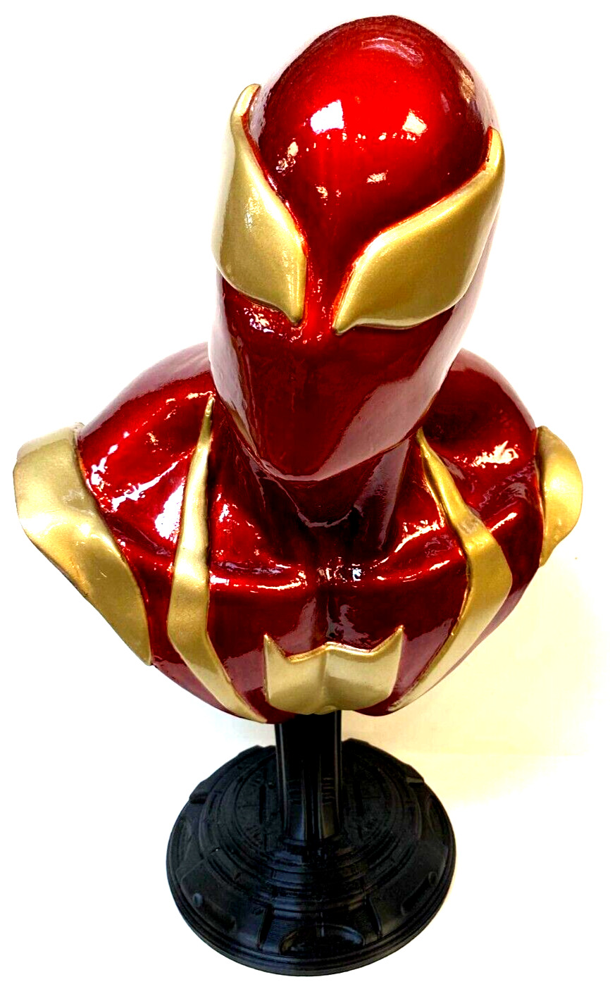 Echobase Studio Marvel Iron Spider Bust  1:4 Model Statue 1 of 1