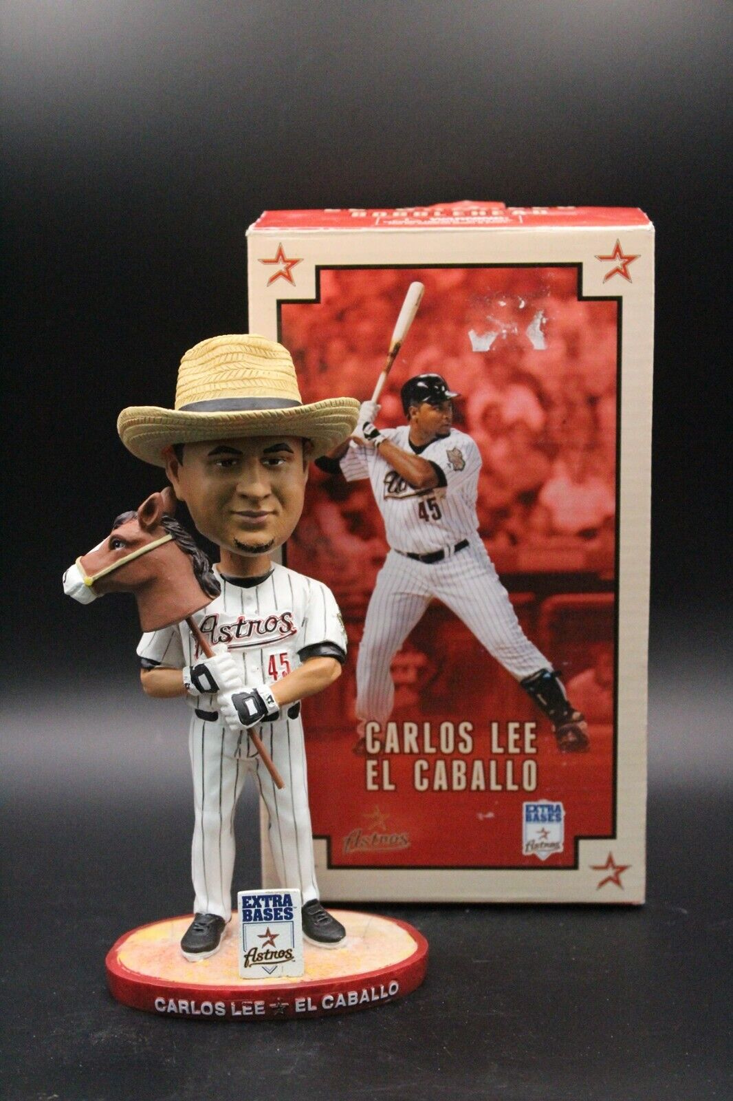 Houston Astros Carlos Lee El Caballo Bobblehead 