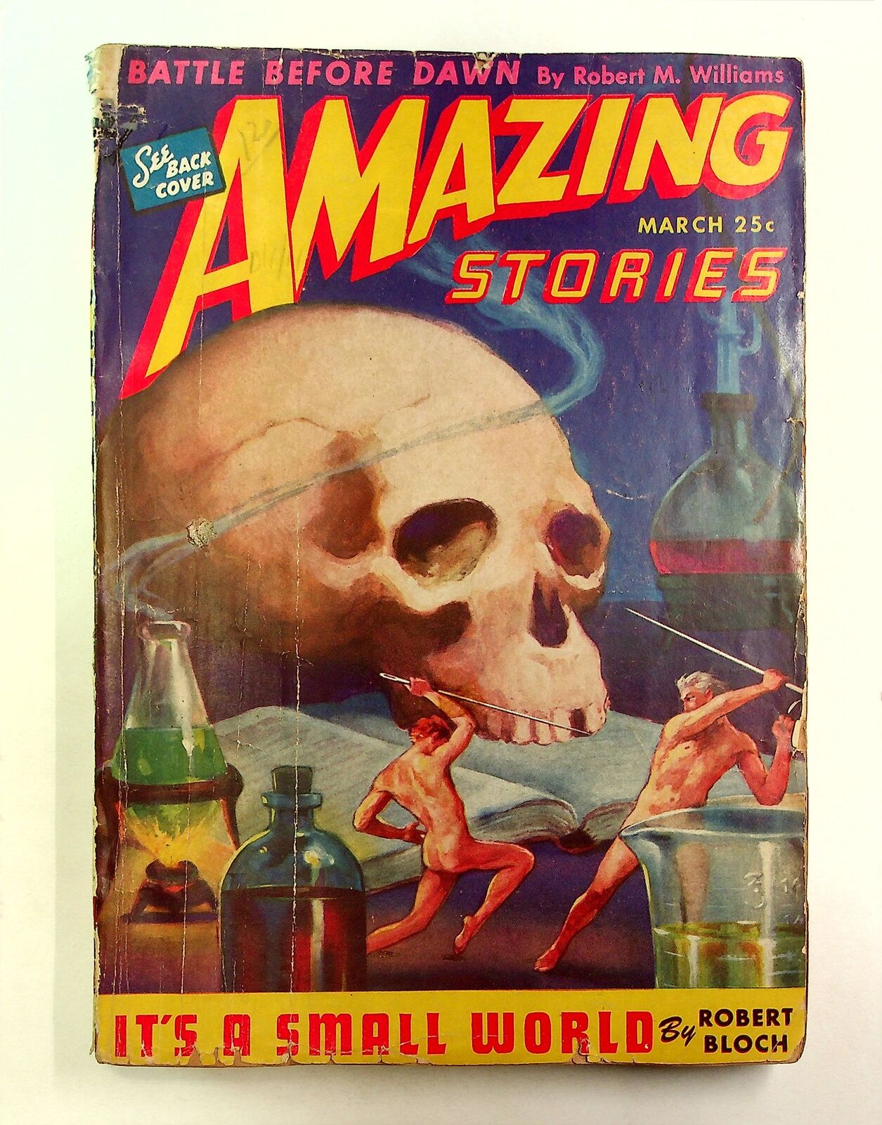 Amazing Stories Pulp Mar 1944 Vol. 18 #2 VG- 3.5