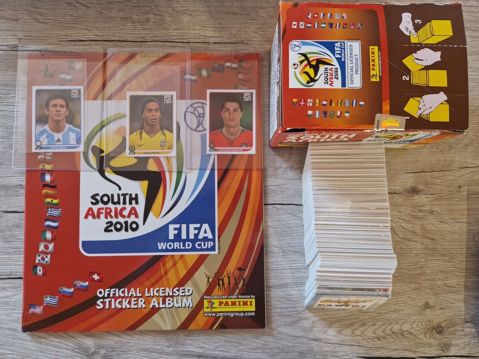 Panini FIFA World Cup South Africa 2010 Sticker #581 - 638 Choose Part 3