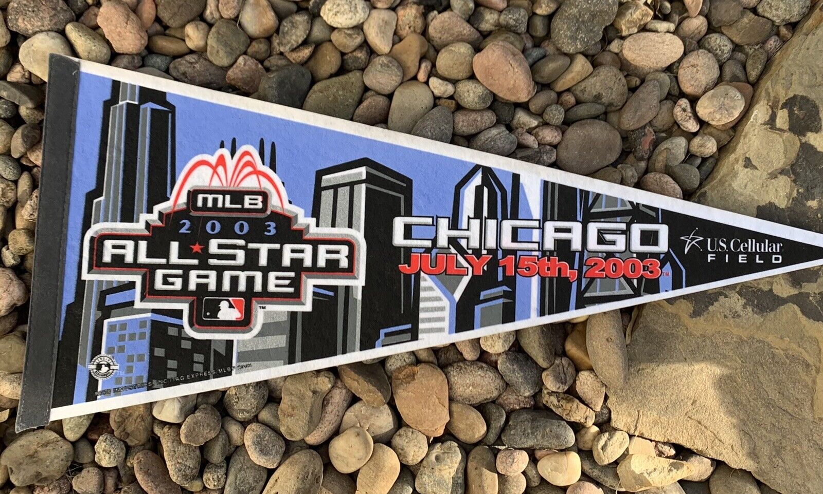MLB 2003 All Star Game Pennant. Chicago White Sox. Good Condition 
