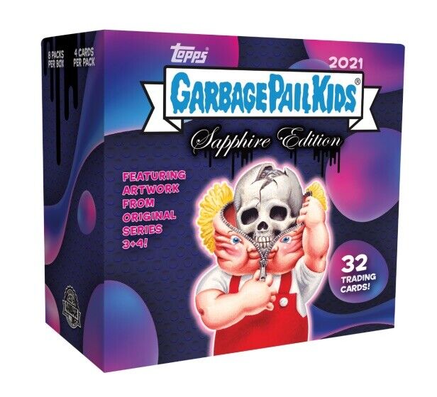 Topps 2021 Garbage Pail Kids Chrome Sapphire Edition- Montgomery 582 