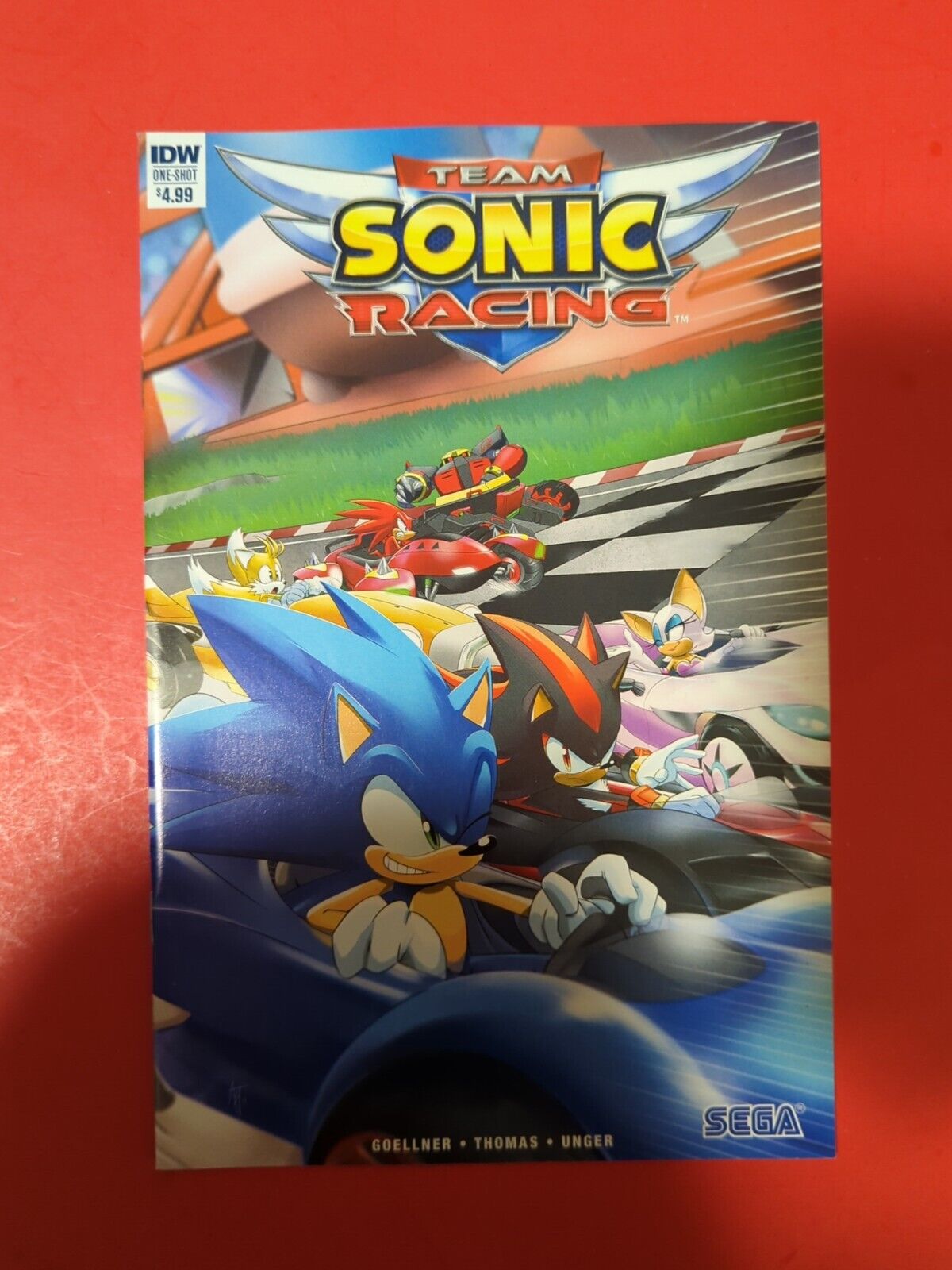 Sonic The Hedgehog  - Team Sonic Racing TSR One-Shot Issue 2018 IDW Comics (B5)