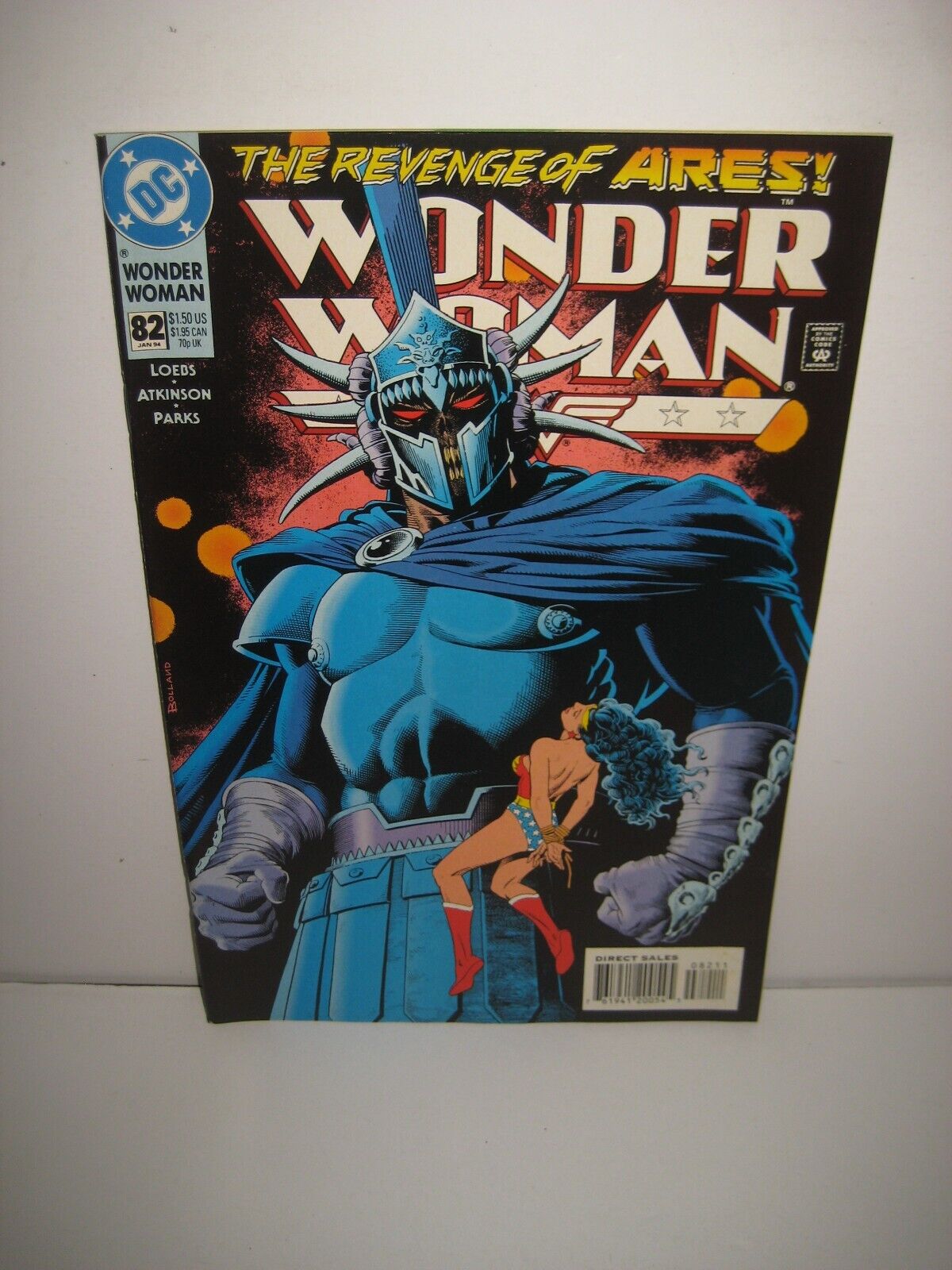 Wonder Woman (1987) #82 Brian Bolland Cover DC Comics 1994