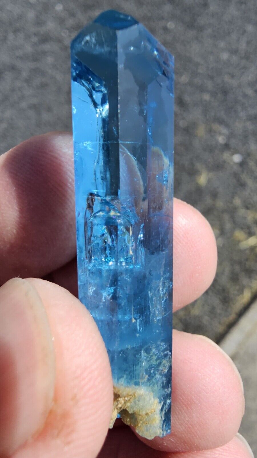 Aqua Marine Double Blue Colour (66ct) from Thuong Xuan District in Vietnam