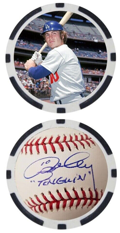 RON CEY - LOS ANGELES DODGERS - POKER CHIP ***SIGNED****