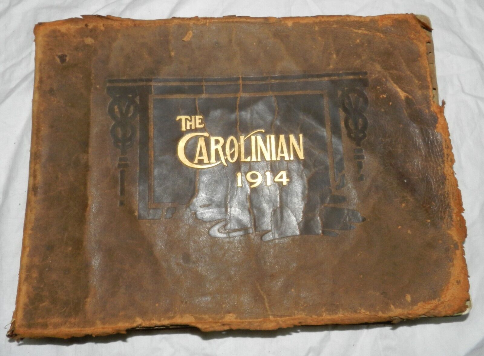 Vintage 1914 College Yearbook - The Carolinian, Greensboro, NC Normal Annual