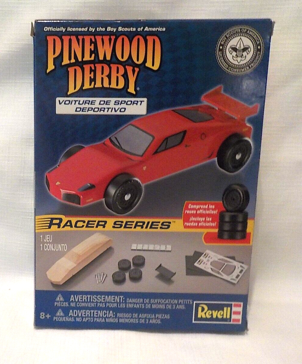 REVELL Boy Scouts of America BSA 2015 Ford Sports Wood Car Kit PINEWOOD DERBY