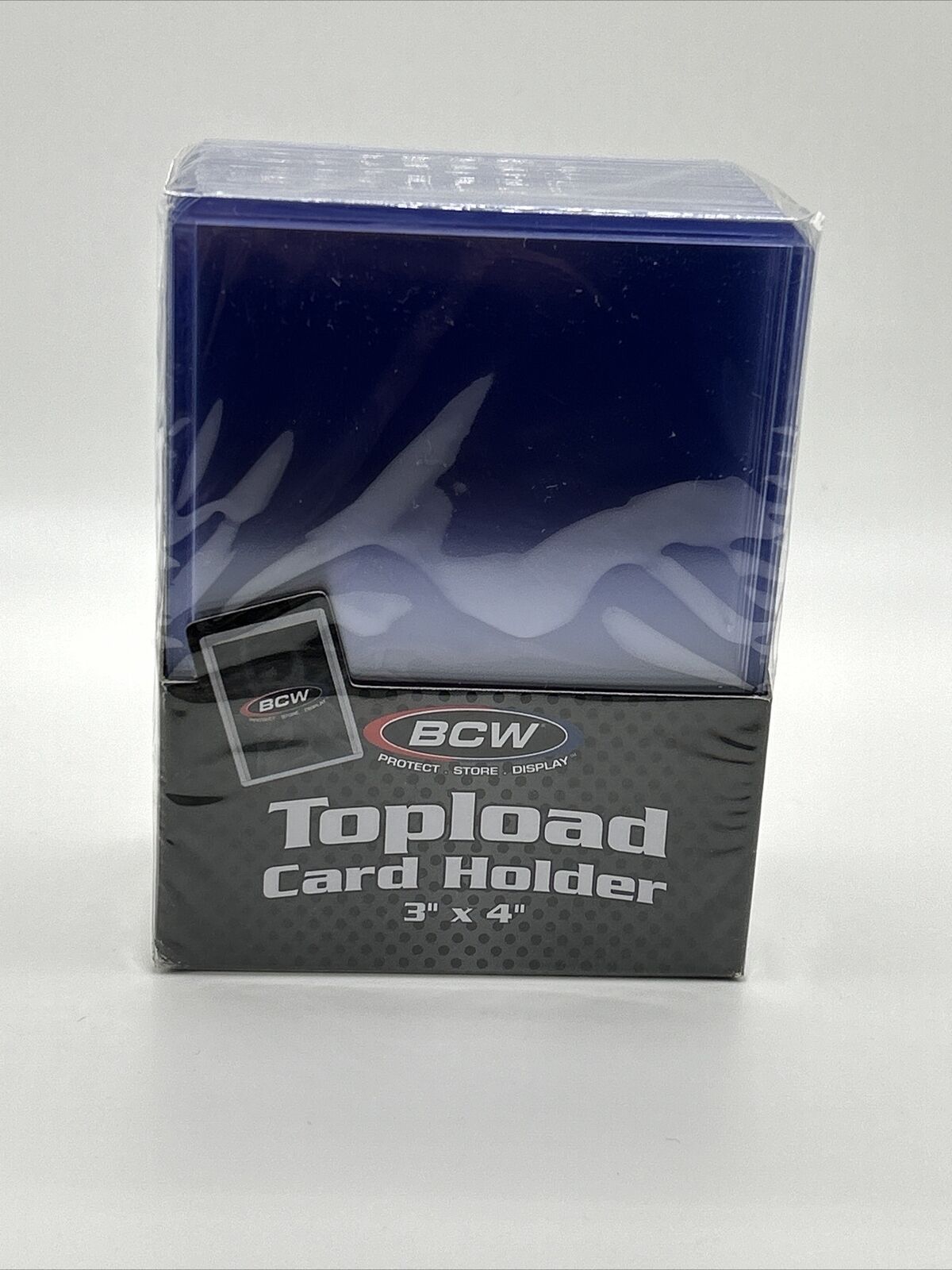 BCW 3X4 Toploaders Regular 35pt Point 1 Pack of 25 for Standard Sized Cards 
