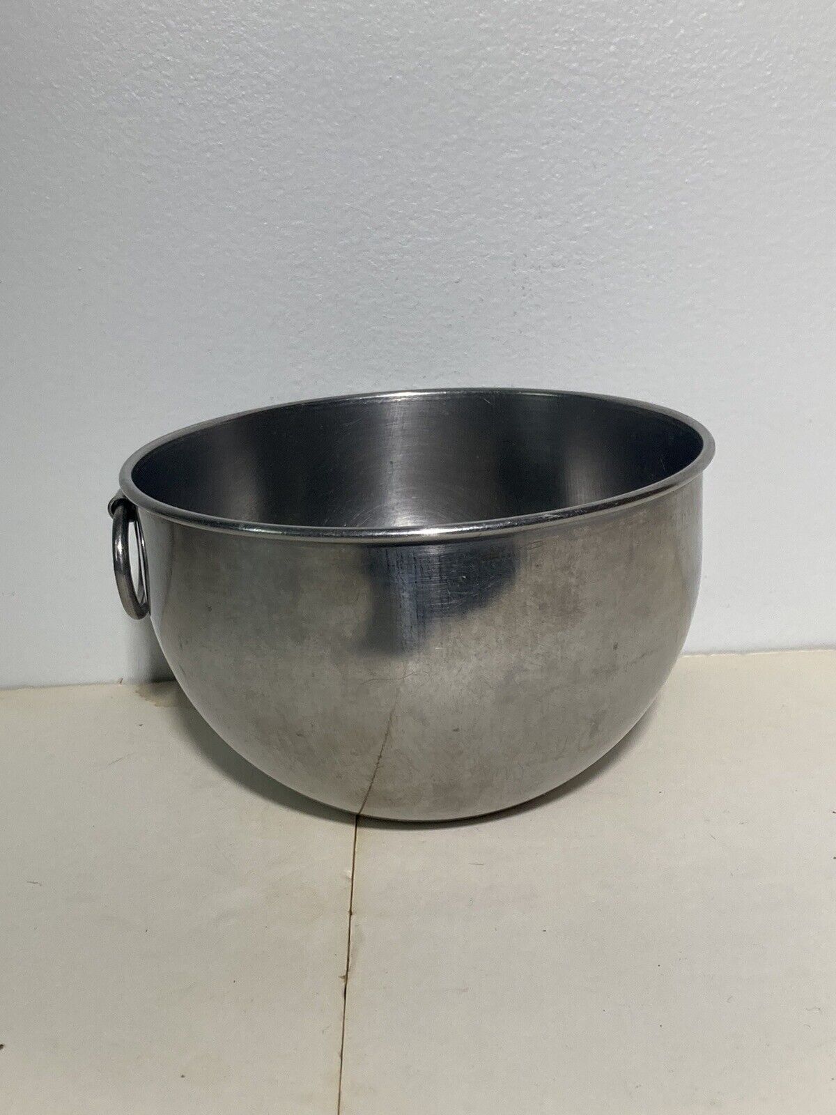 REVERE WARE 2 Qt Stainless Mixing Bowl w/ Round O Ring Pre-1968 Vintage