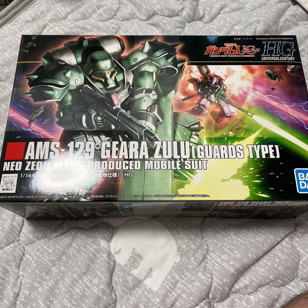 1/144 HGUC AMS-129 Geara Gila Zulu Mobile Suit Gundam Plastic Model Kit