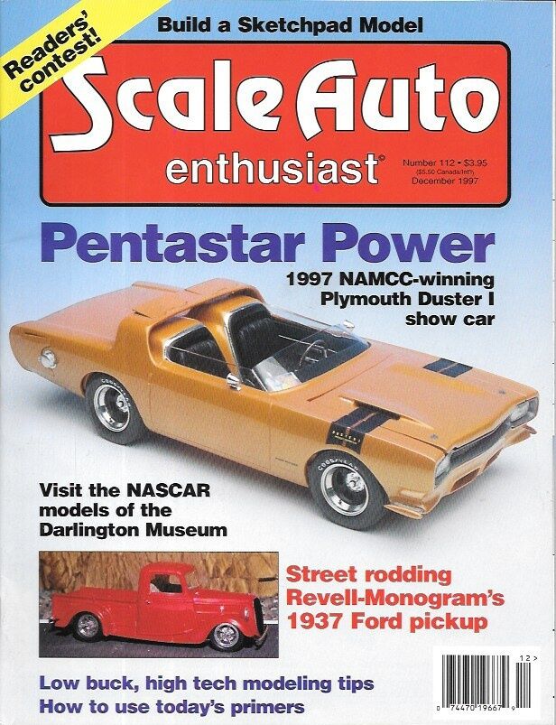 Scale Auto Enthusiast 112 Pyymouth Duster NASCAR Darlington Revell Ford Pickup