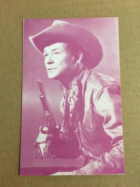 Exhibit Roy Rogers Trading Card NM Condition Arcade AU128