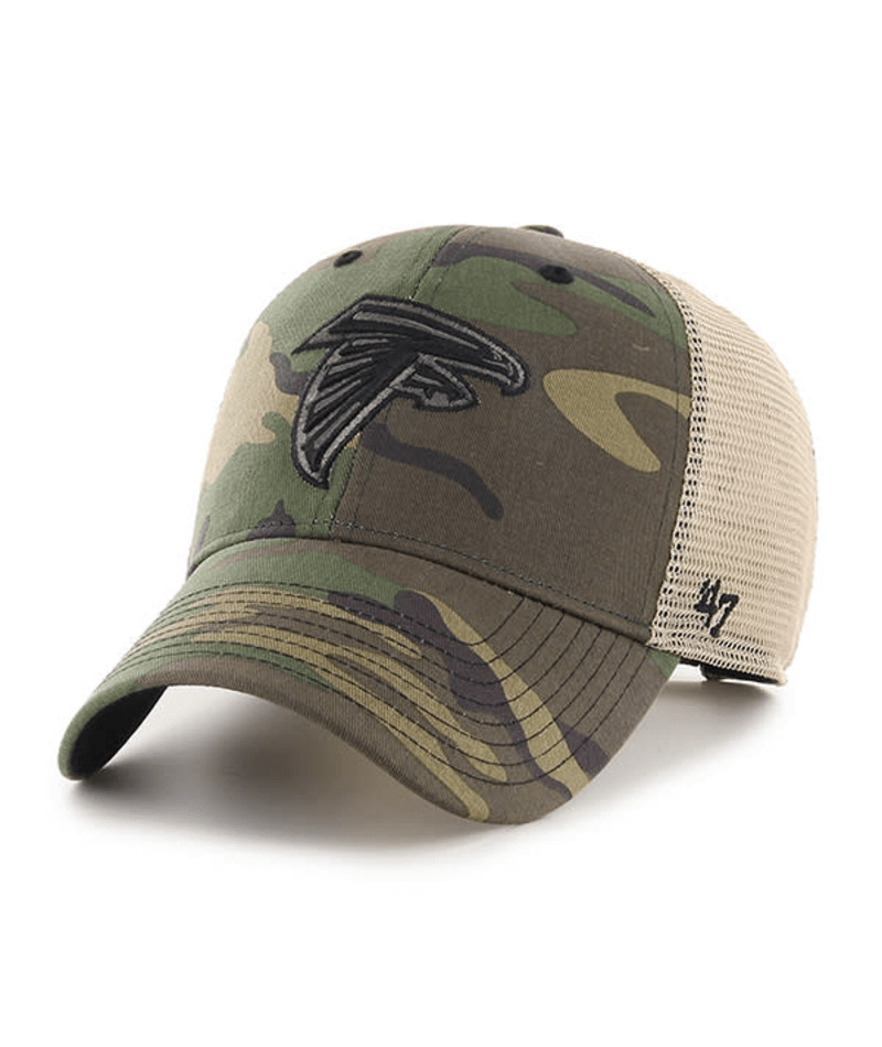 Atlanta Falcons \'47 Brand Camo Branson MVP Adjustable Trucker Hat