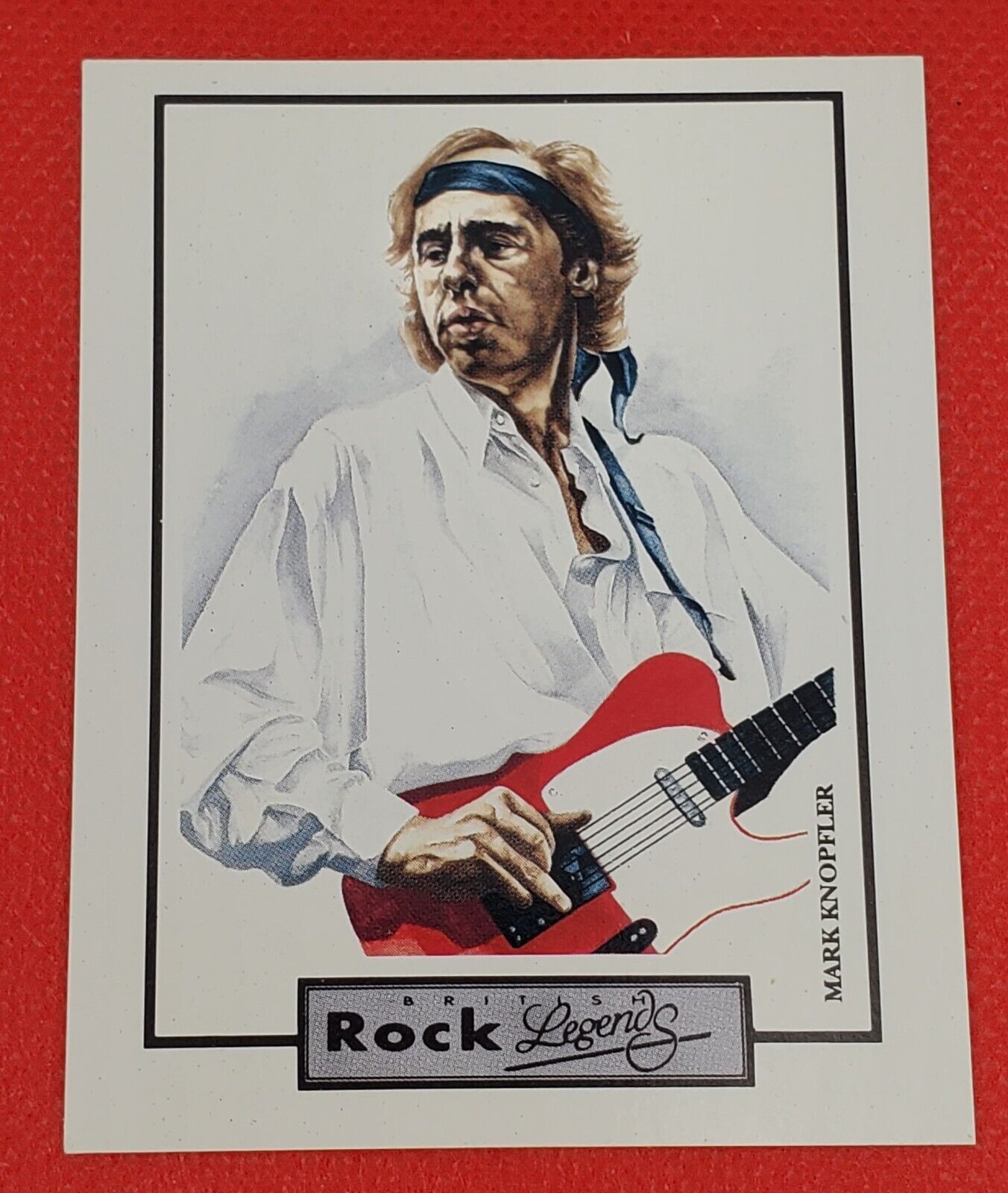 Mark Knopfler Dire Straits 1992 Rock Legends Trading Card