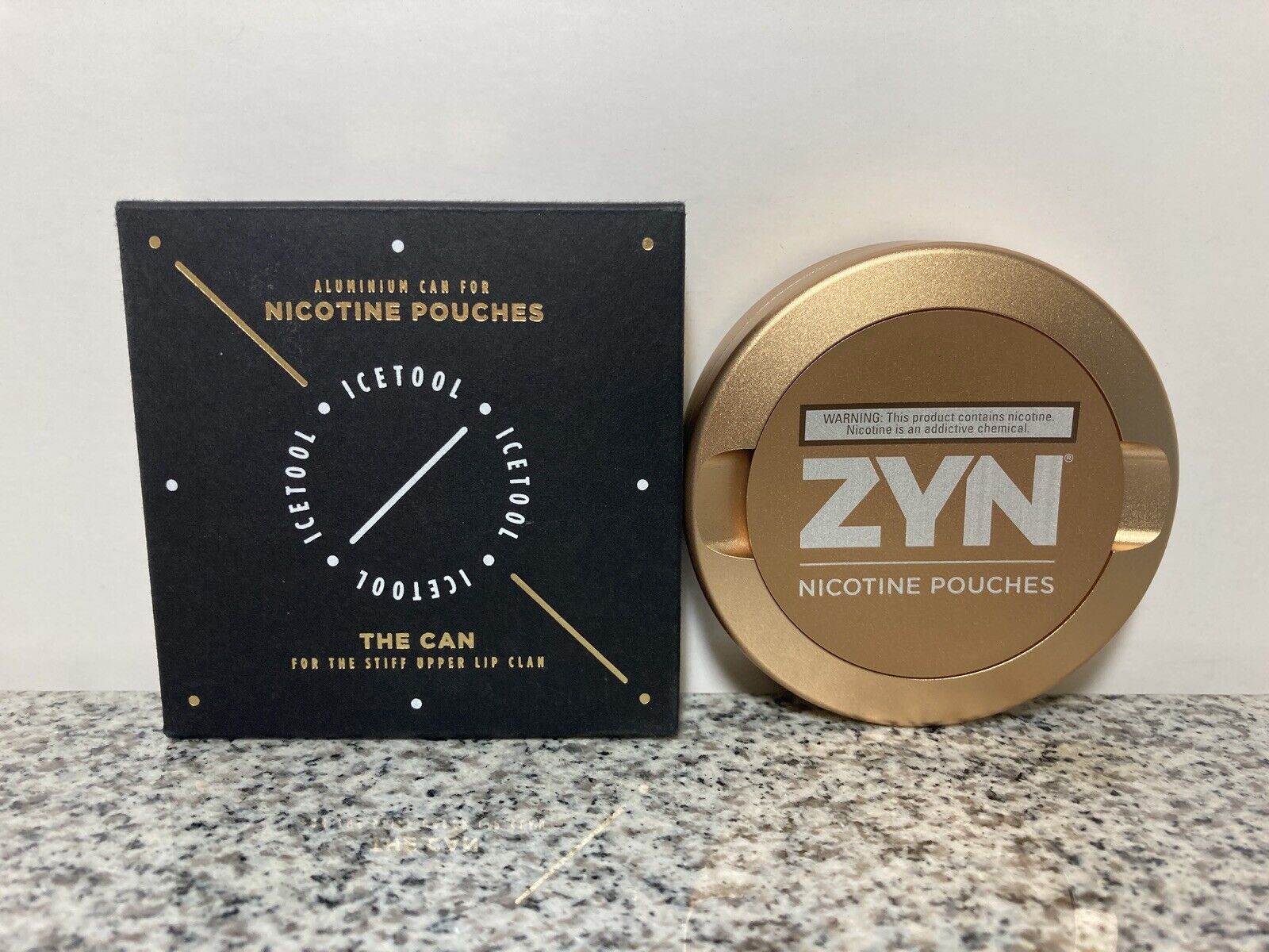 Metal ZYN Can Rose Gold BRAND NEW IN BOX AUTHENTIC RARE EMPLOYEE ONLY REWARDS