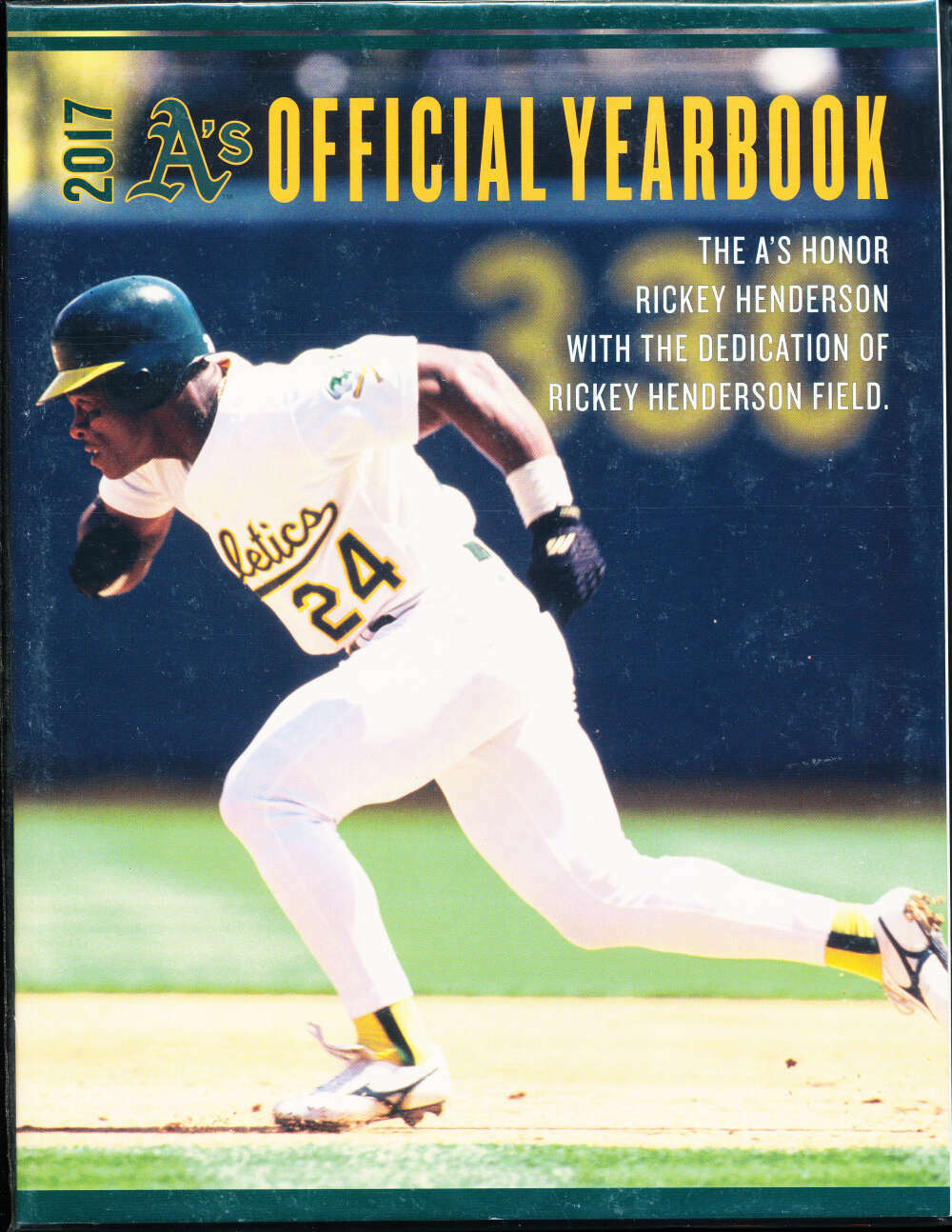 2017 Oakland Athletics Yearbook nm bxyb22