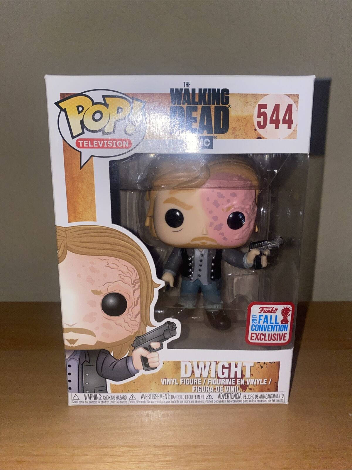 The Walking Dead Dwight 544 NYCC 2017 Convention Exclusive Funko Pop