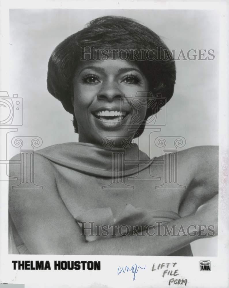 1977 Press Photo Singer Thelma Houston - ttp22751