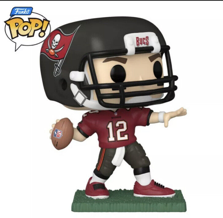 Funko Pop Tampa Bay Buccaneers Tom Brady Home #157 with protector in stock