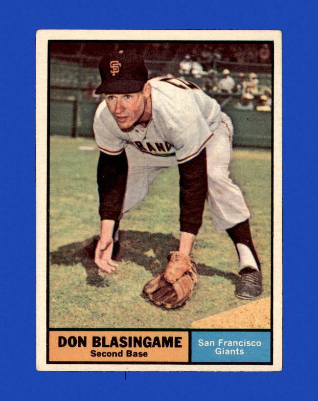 1961 Topps Set Break #294 Don Blasingame EX-EXMINT *GMCARDS*