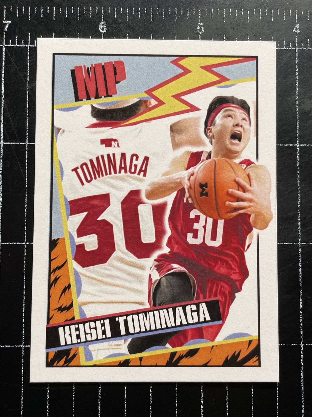 Keisei Tominaga Custom 90s Style Trading Card By MPRINTS