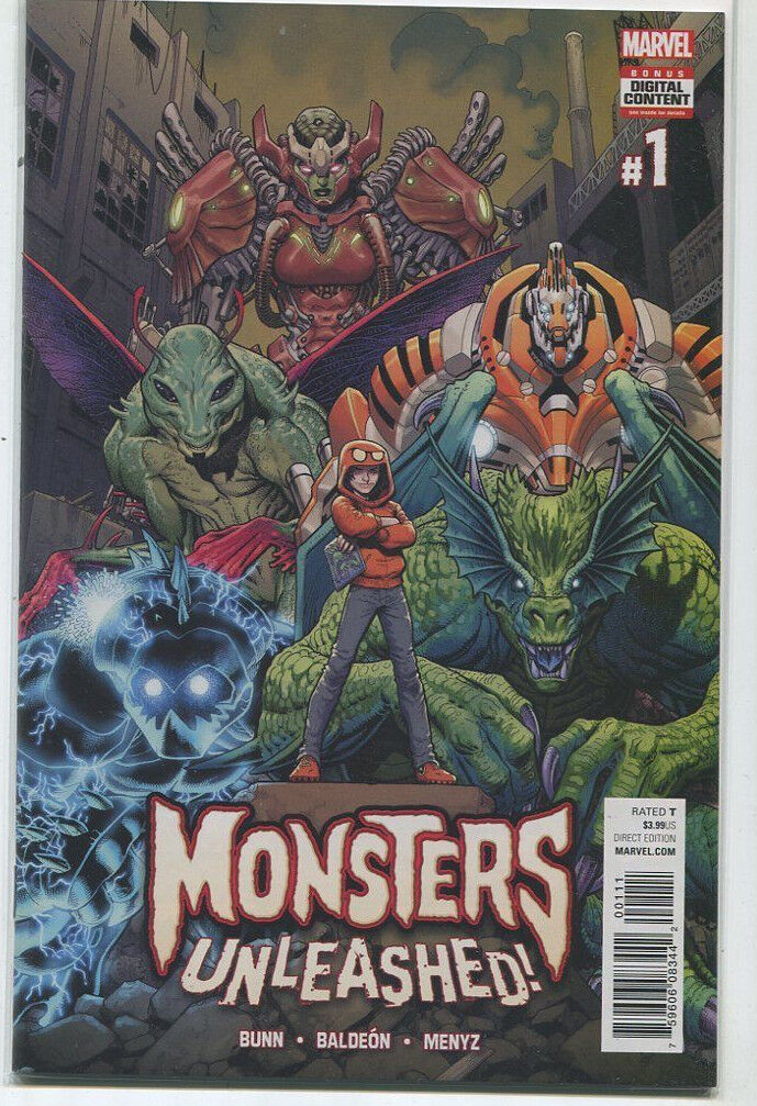 Monsters Unleashed #1  NM Cover A Marvel Comics CBX1K