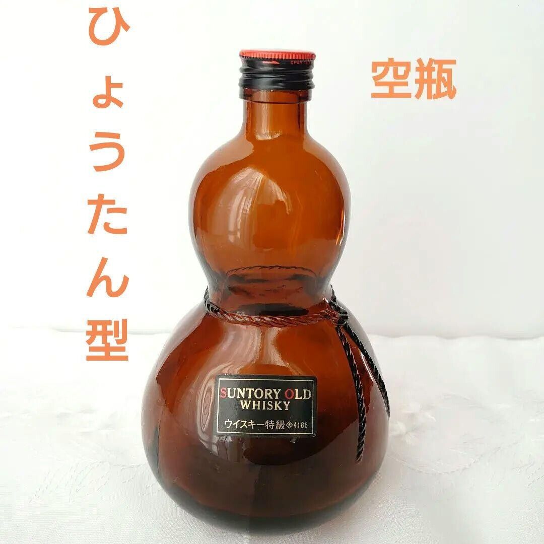 SUNTORY OLD WHISKEY Empty Bottle 400th Anniversary of Osaka Castle JAPAN USED