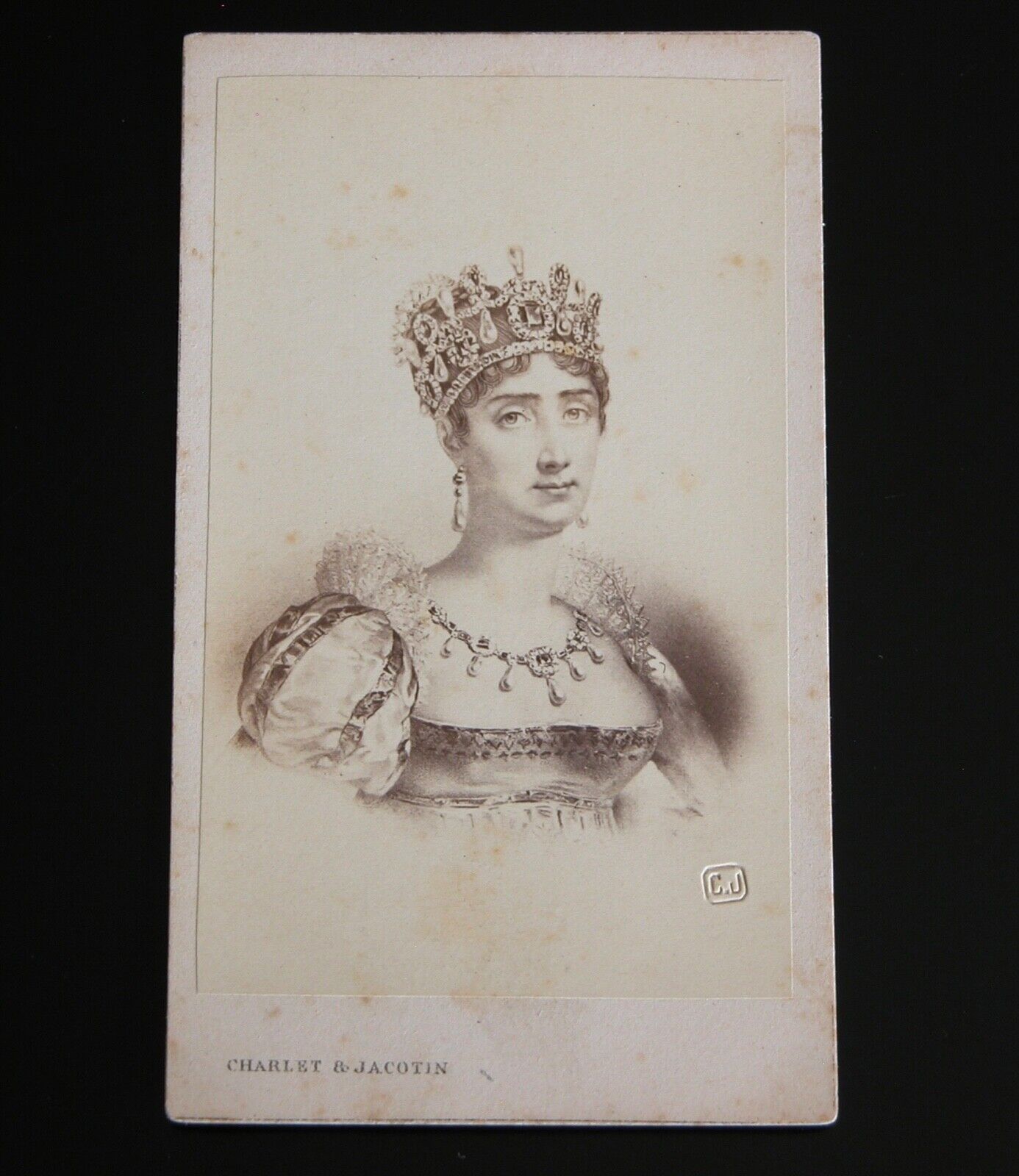  Joséphine Bonapart Marie-Joseph Rose CDV Portrait Albumen Print Paris
