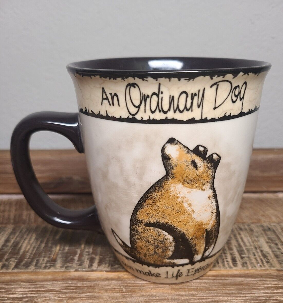 An Ordinary Dog Can Make Life Extraordinary Coffee Mug Whiskers And Tails Carson