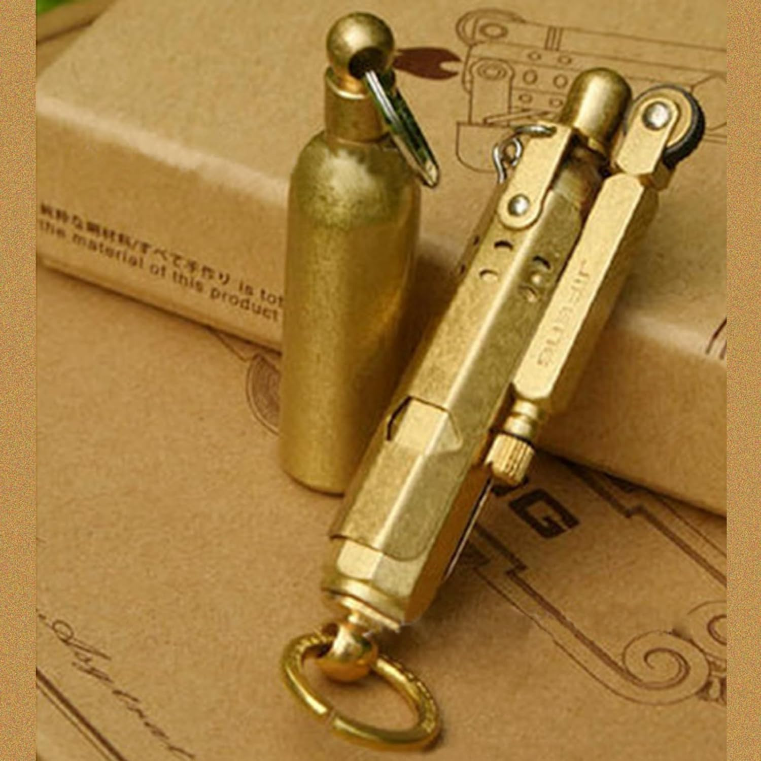 Handmade Trench Lighter WWI WWII Windproof Vintage Kerosene Lighter Pipe