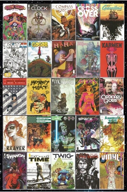 Lot of 25 Image Comics #1 First Series Issues - All 25 NM or better