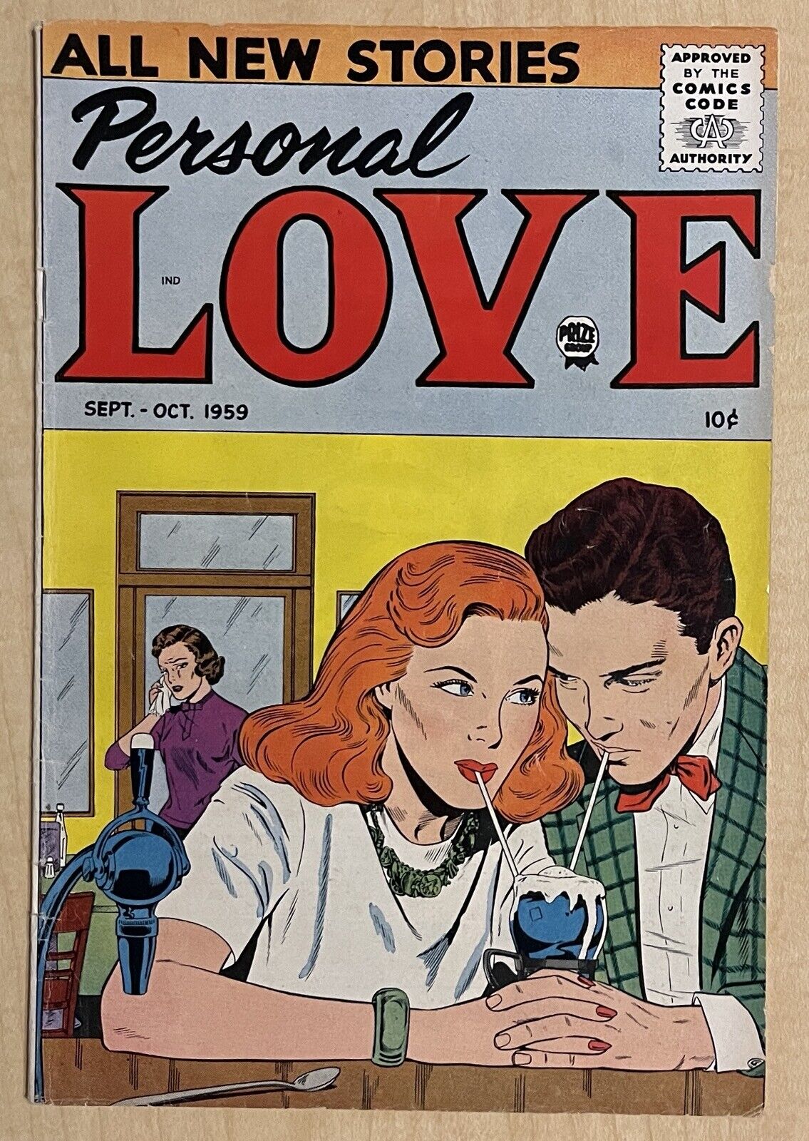 Personal Love Vol 3 #1 VG/F 5.0 Prize Comics 1959