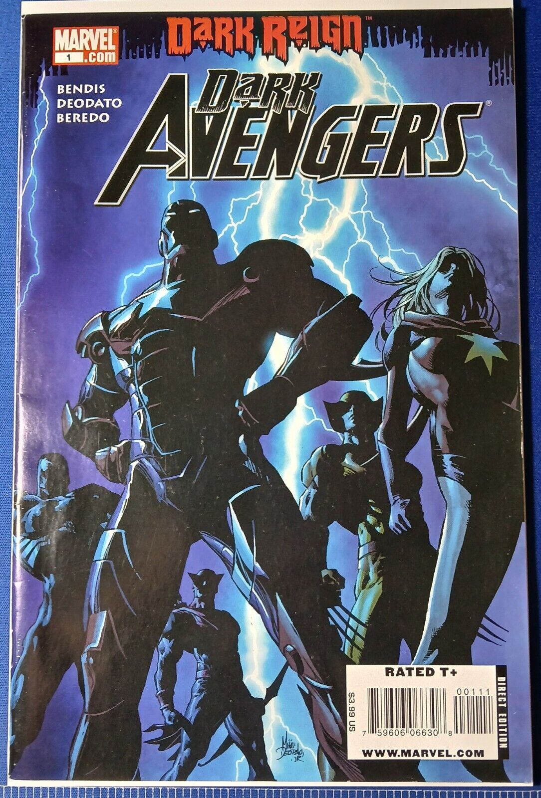 Marvel Dark Avengers #1 KEY 1st App Bendis Deodato Beredo 2009