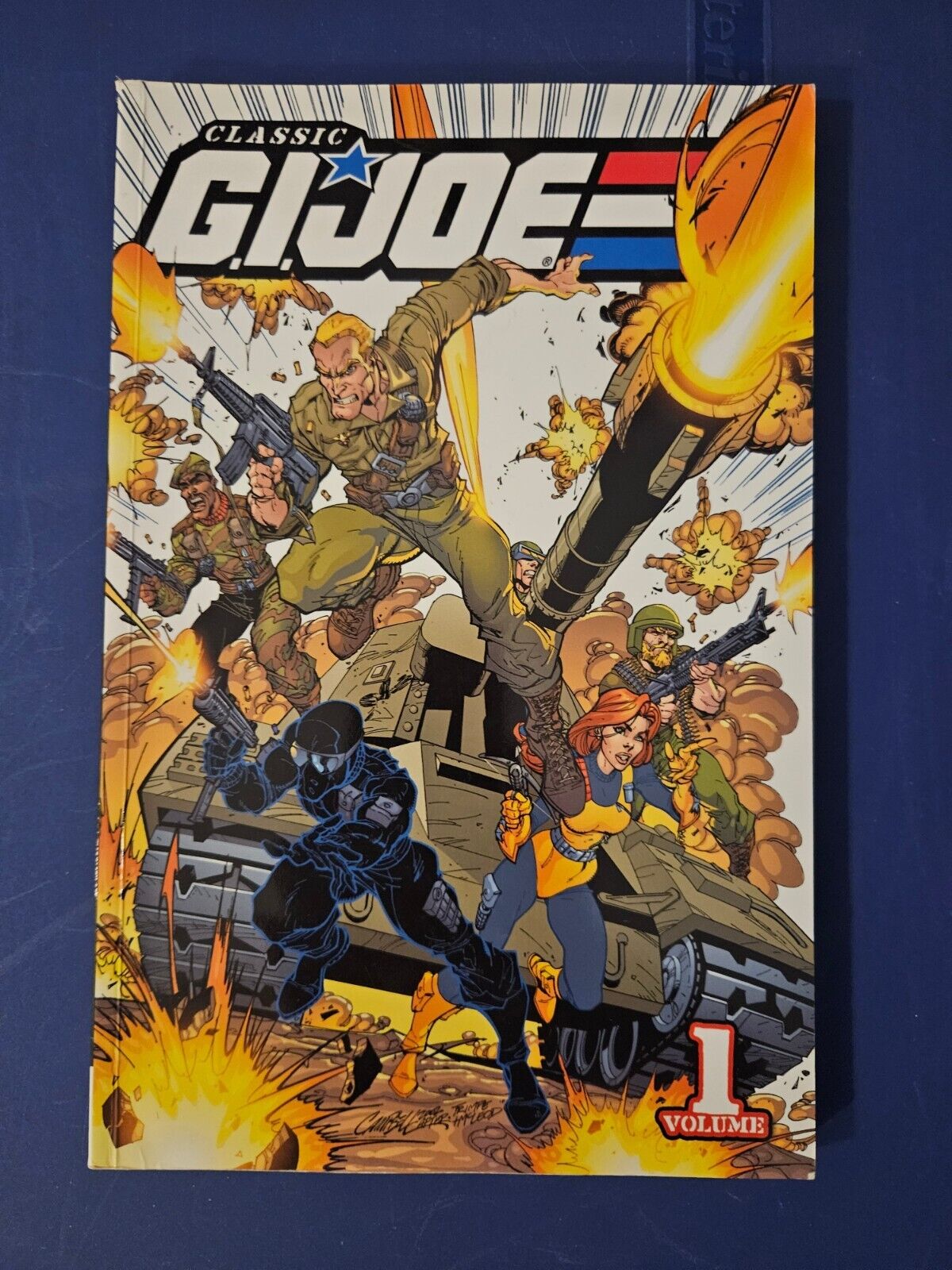 estate sale hasbro classic gi joe volume 1 comic book