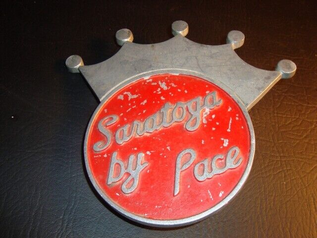 Circa 1940s Saratoga By Pace Slot Machine Decorative Casting – 