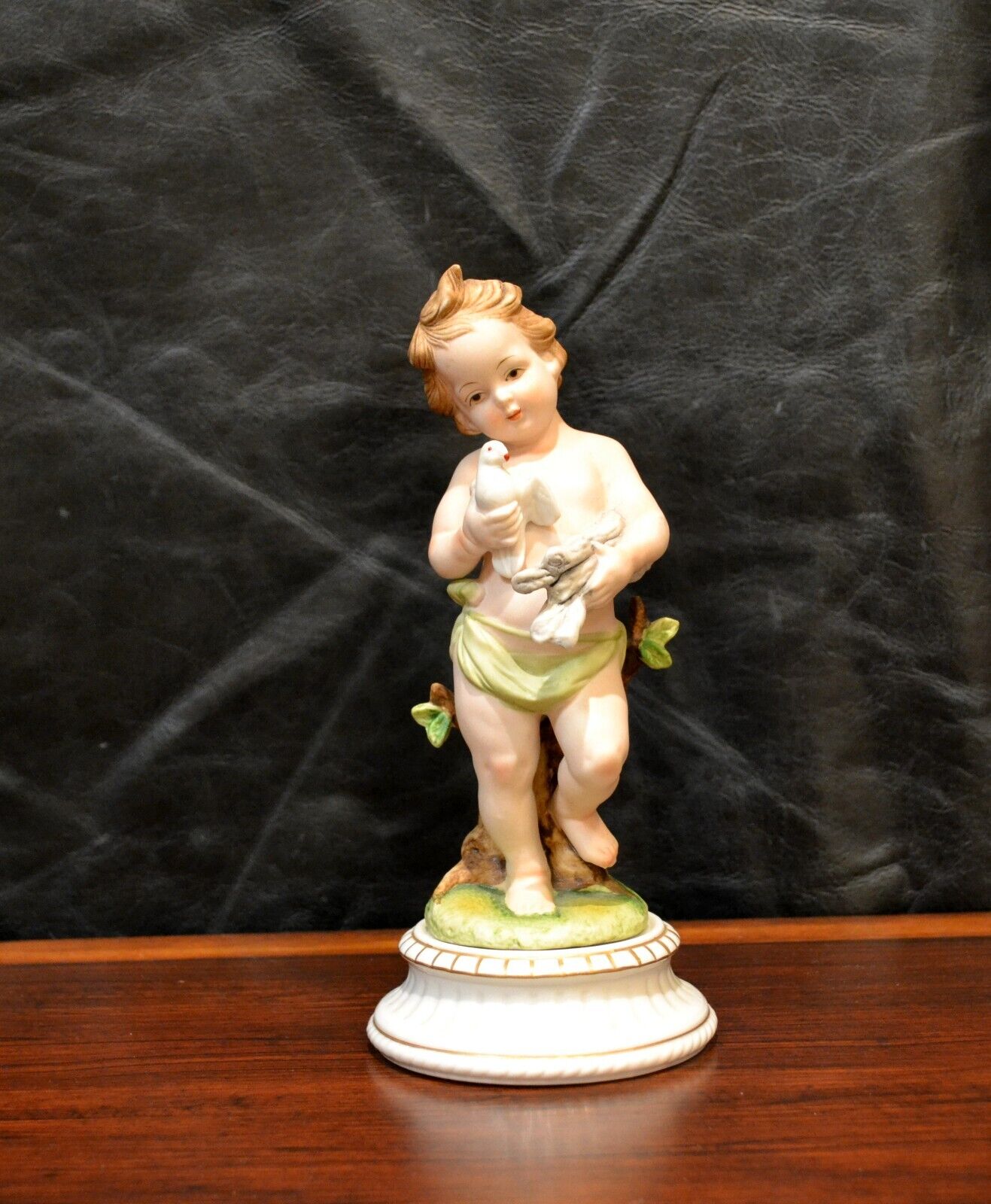 Classical Child Statue-Vintage Porcelain Statue