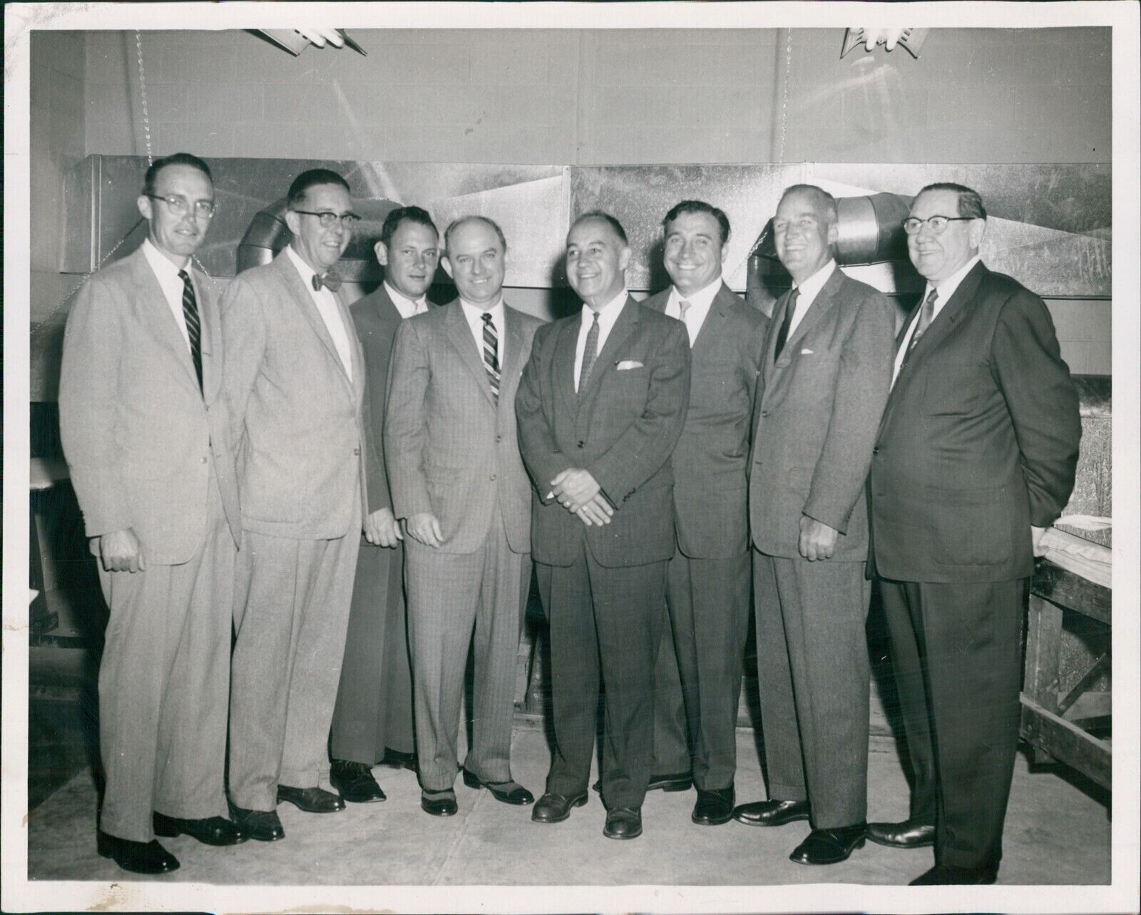 1958 Mayor Frank Kelleher Robert Kelsey William Brown Desrochers 8X10 Photo