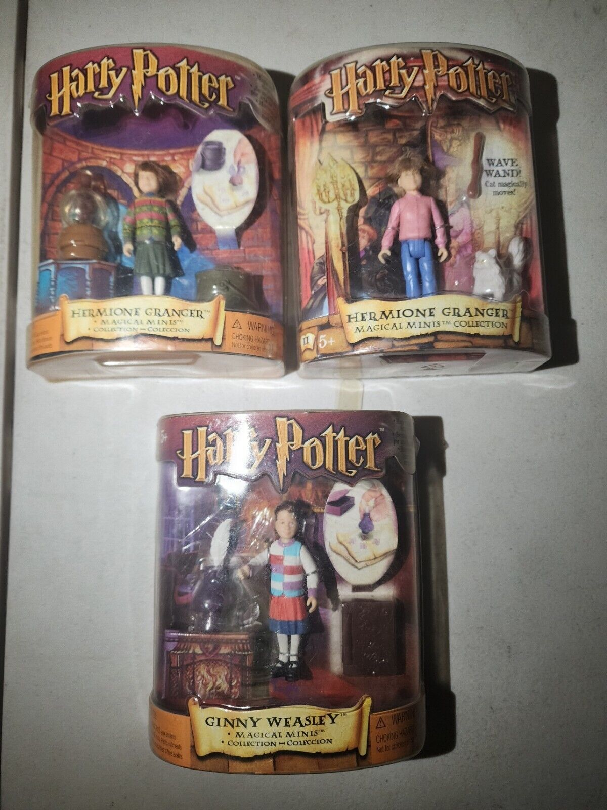 Harry Potter Action Figure Lot Of 3 Mattel