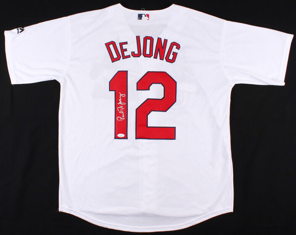 Paul DeJong Signed St. Louis Cardinals Majestic MLB Jersey (JSA COA) Shortstop