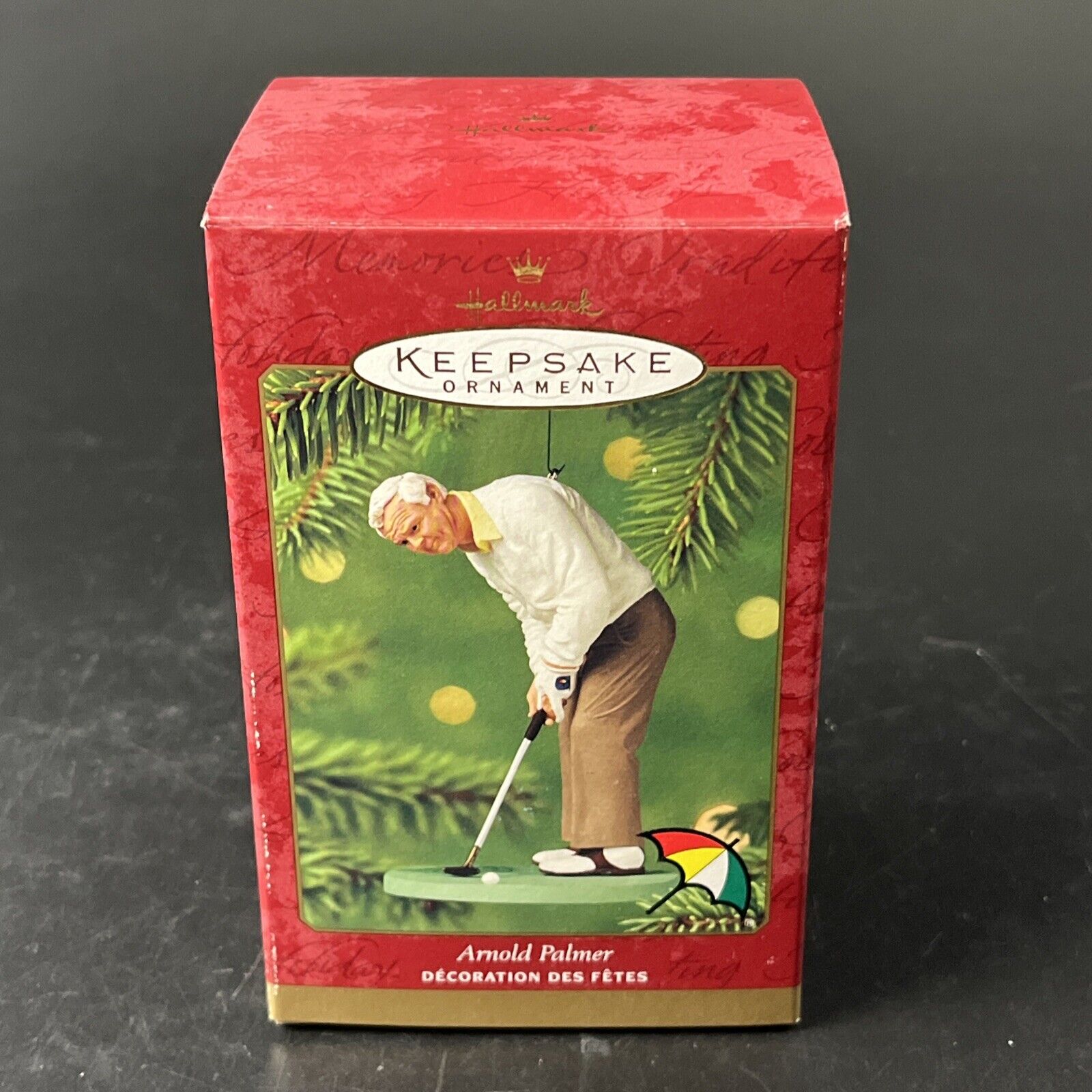 Hallmark 2000 PGA Hall of Fame Golfer Arnold Palmer Keepsake Ornament Dad Gift