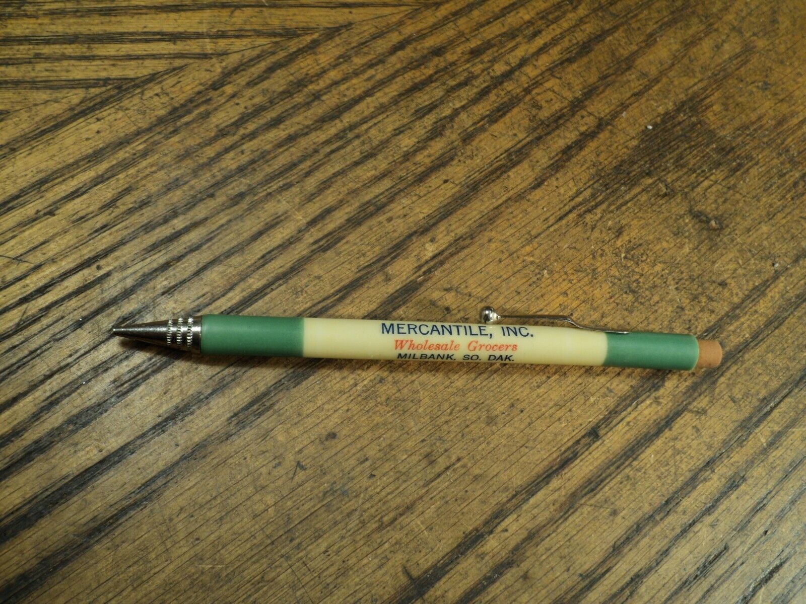 Vintage Mechanical Pencil Advertising   Leadway & Del Haven Quality Foods