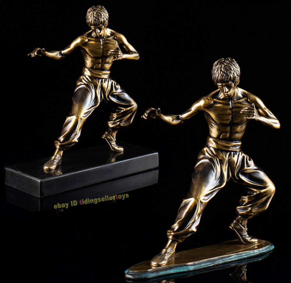 Kings of Kung Fu Master Copper Statue Decoration Figure Collection Toy