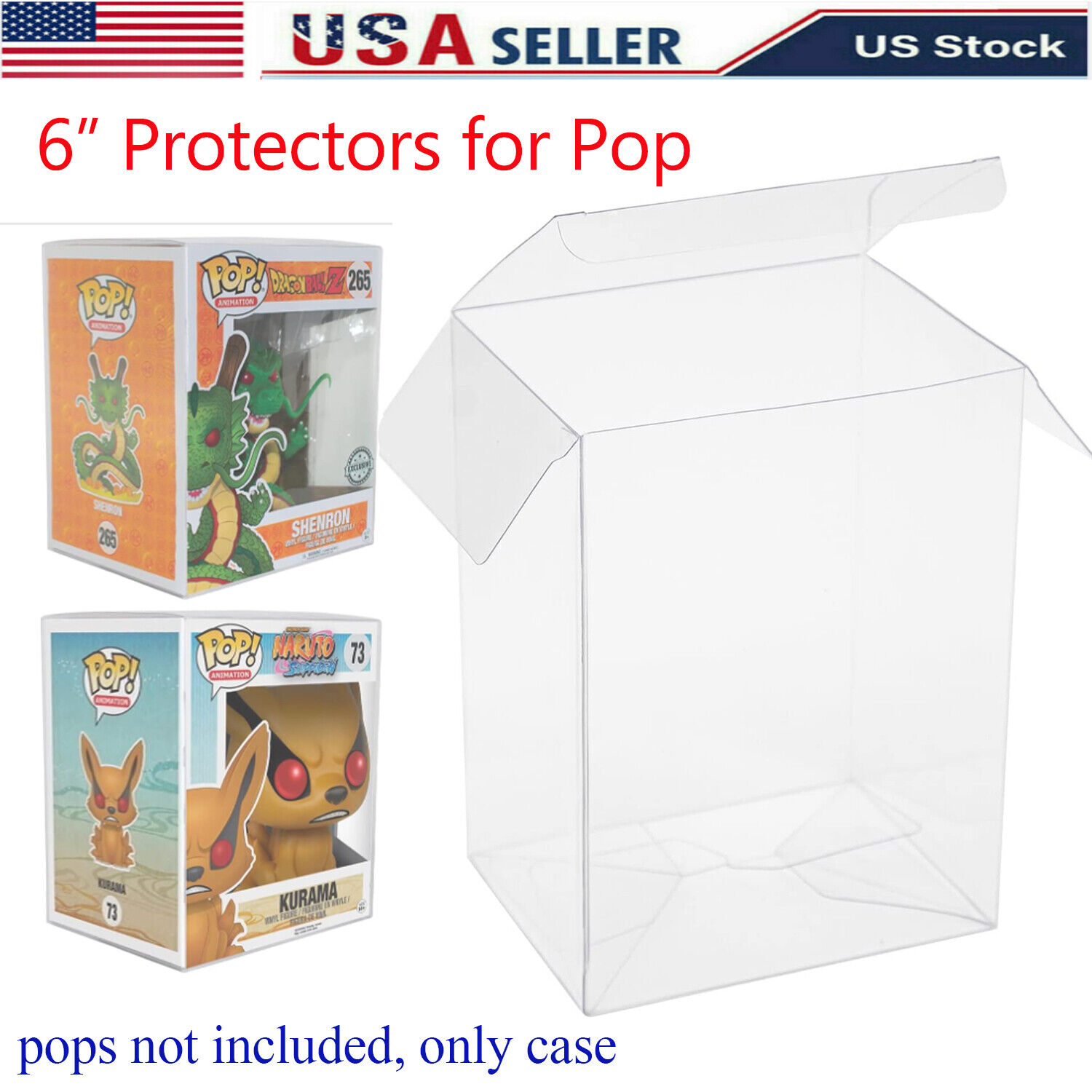 6in Pop Protector Compatible for Funko Pop 6\