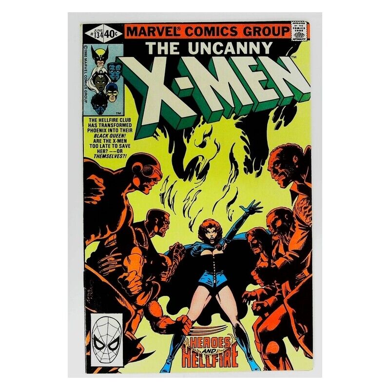 X-Men (1963 series) #134 in Near Mint minus condition. Marvel comics [u